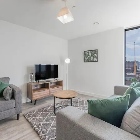 Stunning 2 Bed Apartment In Central Birmingham Exterior photo